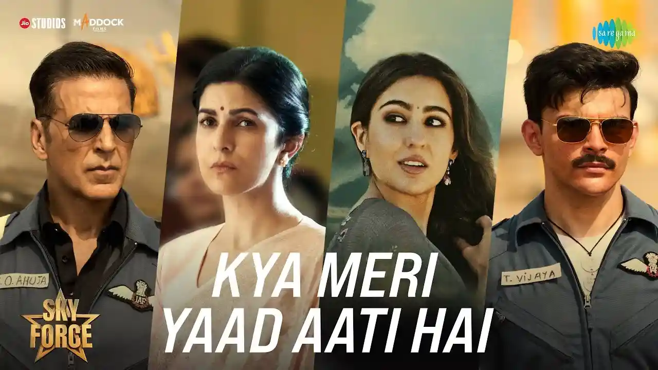 Kya-Meri-Yaad-Aati-Hai-Song-Poster-Sky-Force