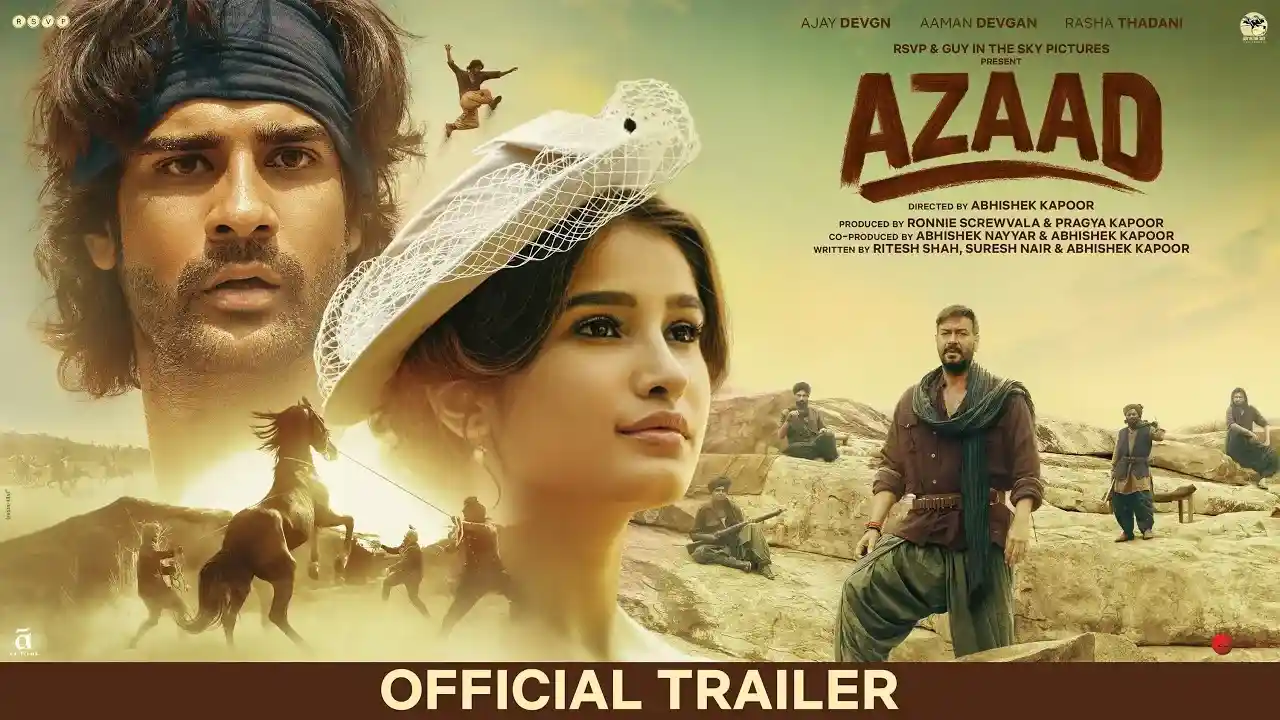 azaad-movie-2025-trailer-poster