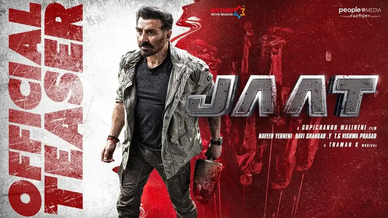 jaat-movie-2025-trailer-poster