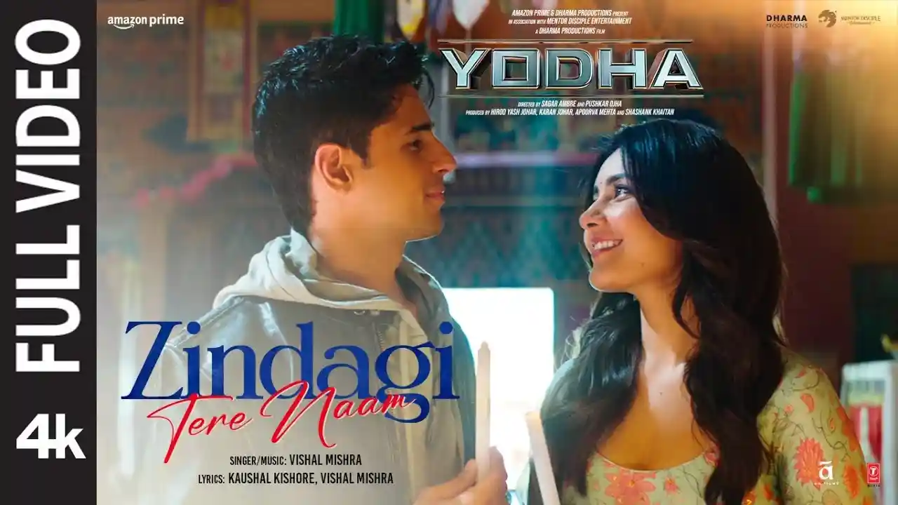 Zindagi-Tere-Naam-Song-Poster-Yodha