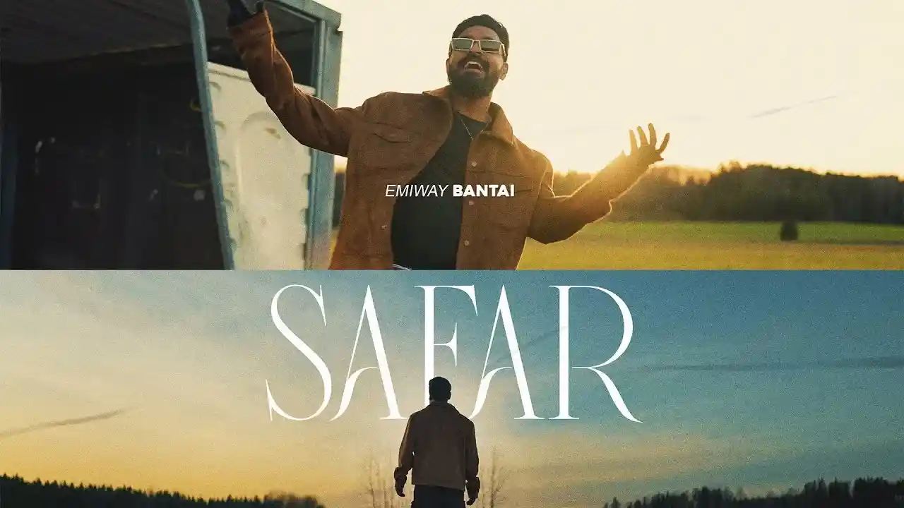 Safar Lyrics Song Cover Picture | Emiway Bantai