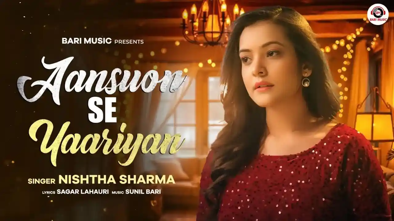 Aansuon Se Yaariyan Lyrics Song Cover Picture | Nishtha Sharma