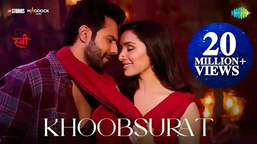 कोई इतना खूबसूरत Khoobsurat Lyrics – Stree 2, Shraddha Kapoor