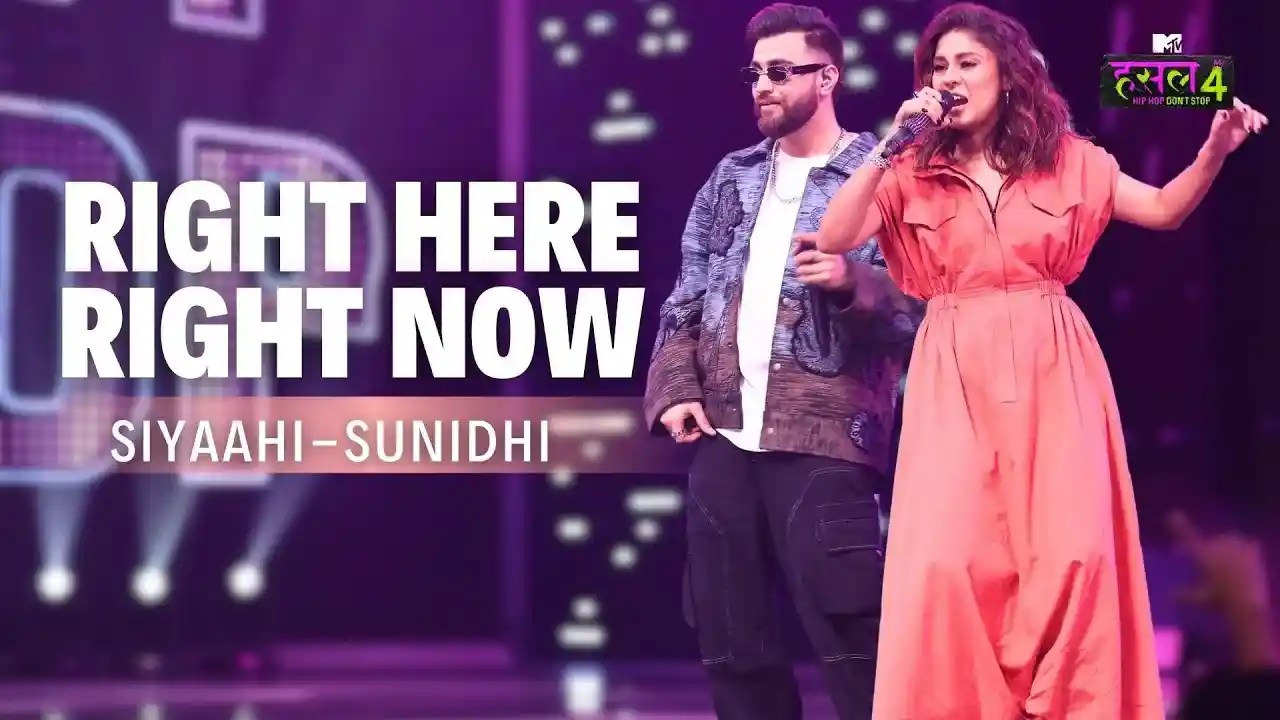 Right Here Right Now Lyrics Song Cover Picture | Siyaahi, Sunidhi Chauhan